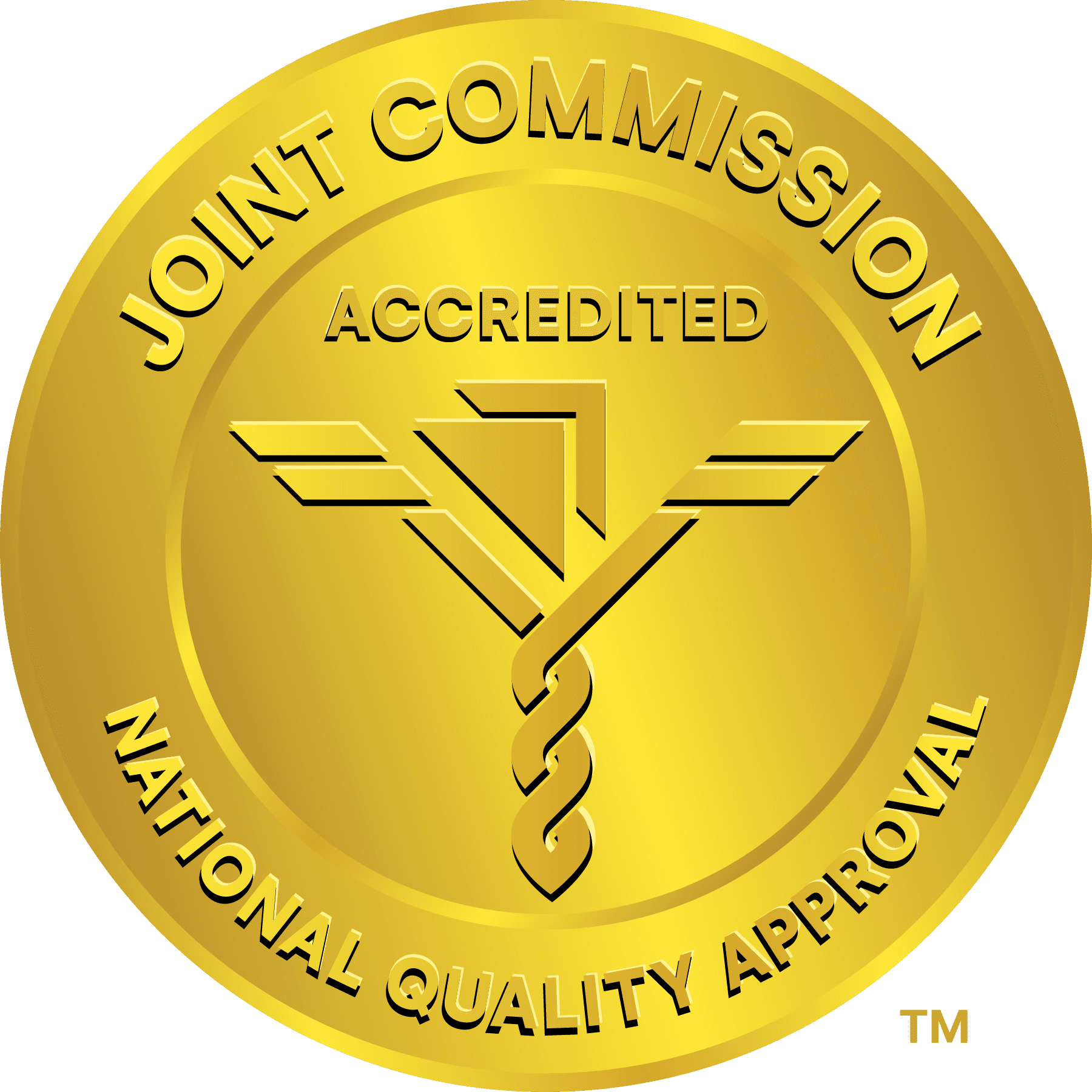 Joint Commission Gold Seal of Approval accreditation badge